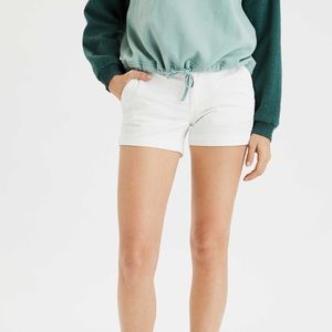 American Eagle White Shorts